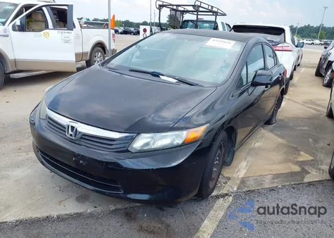 2012 Honda Civic Lx из США, поврежденный, VIN 2HGFB2F55CH608942